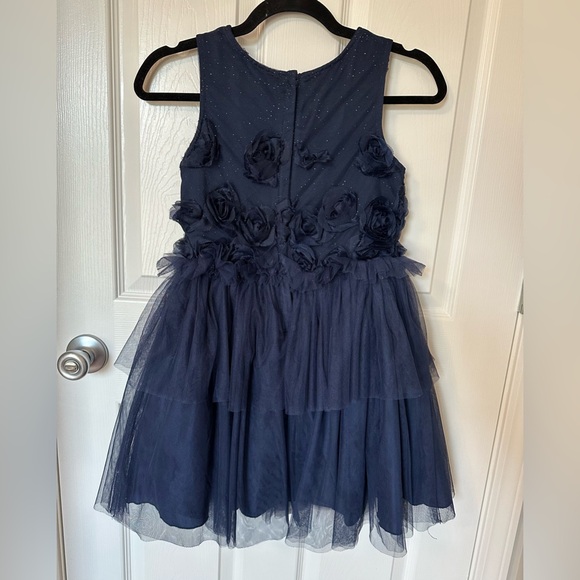 Nanette Lepore Blue Tiered Ruched Sundress - Picture 4 of 7